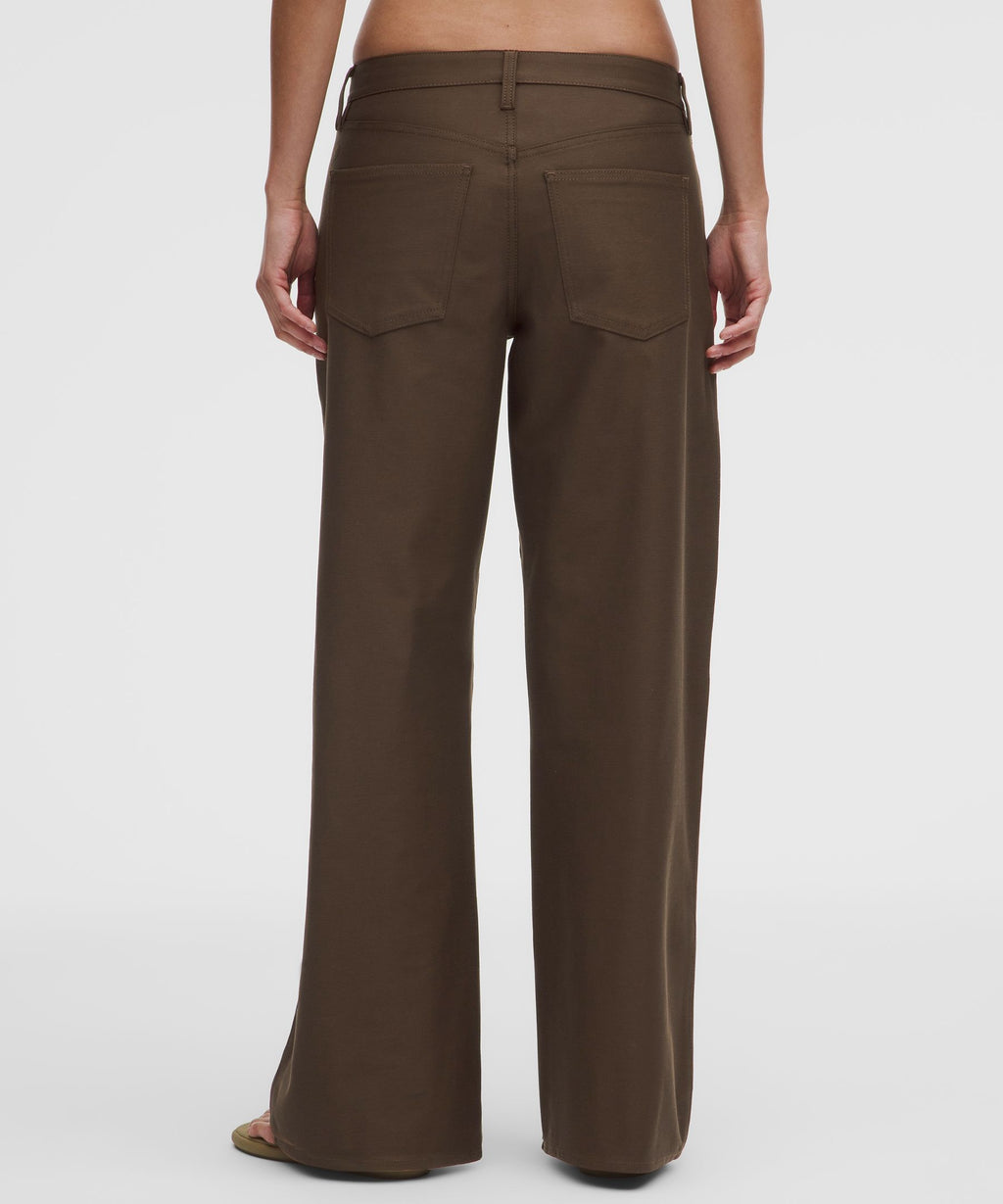EasyFive Low-Rise Classic Wide-Leg PantRegular