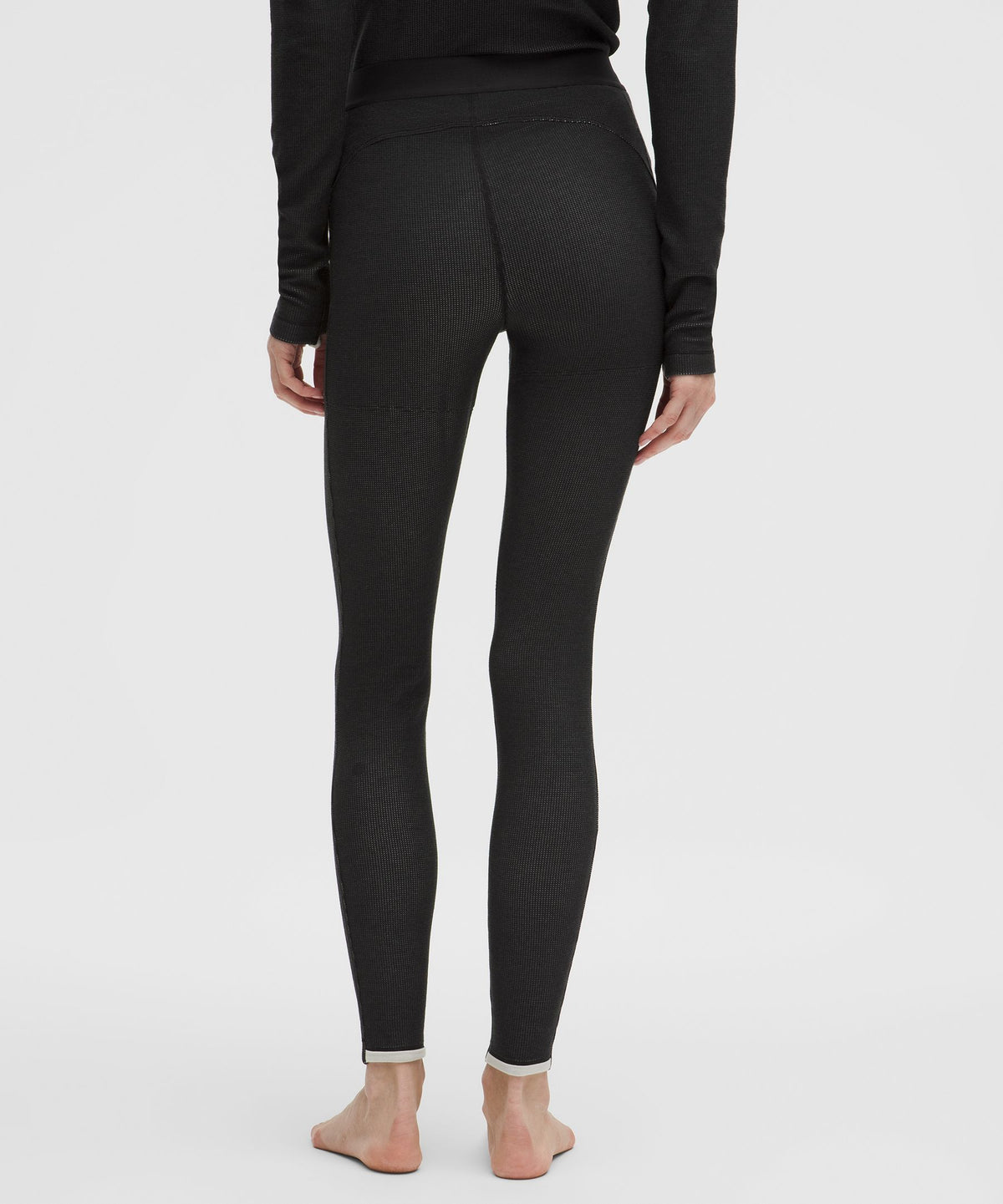 Waffle-Knit High-Rise Base Layer Tight 28"