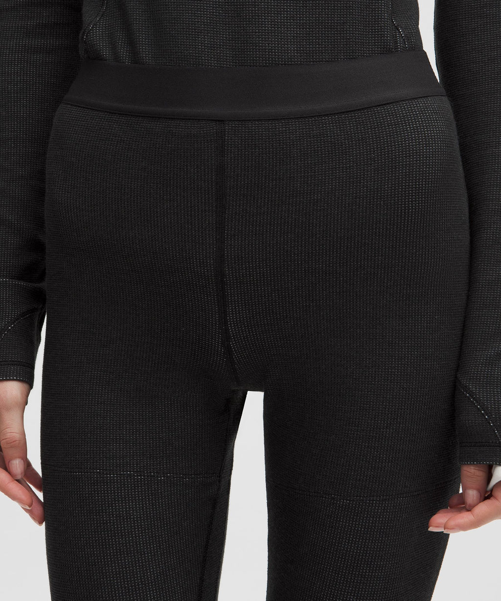 Waffle-Knit High-Rise Base Layer Tight 28"