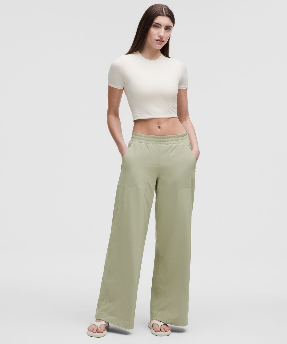 Swift Mid-Rise Wide-Leg Pant