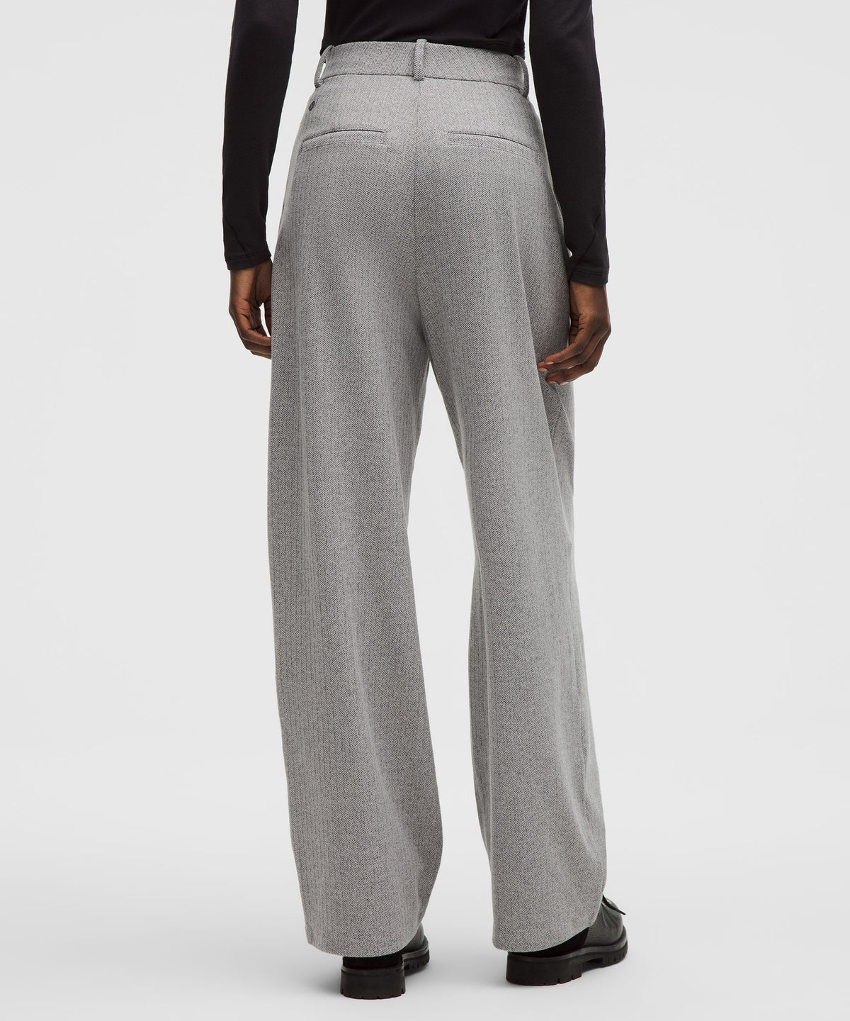 Daydrift High-Rise Wide-Leg Trouser RegularHerringbone