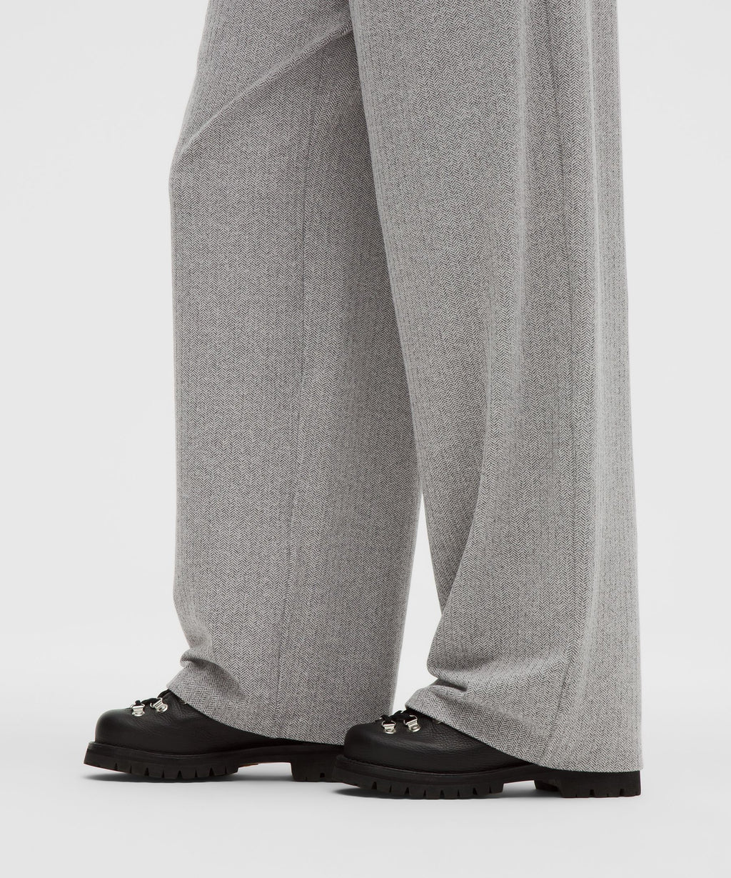 Daydrift High-Rise Wide-Leg Trouser RegularHerringbone