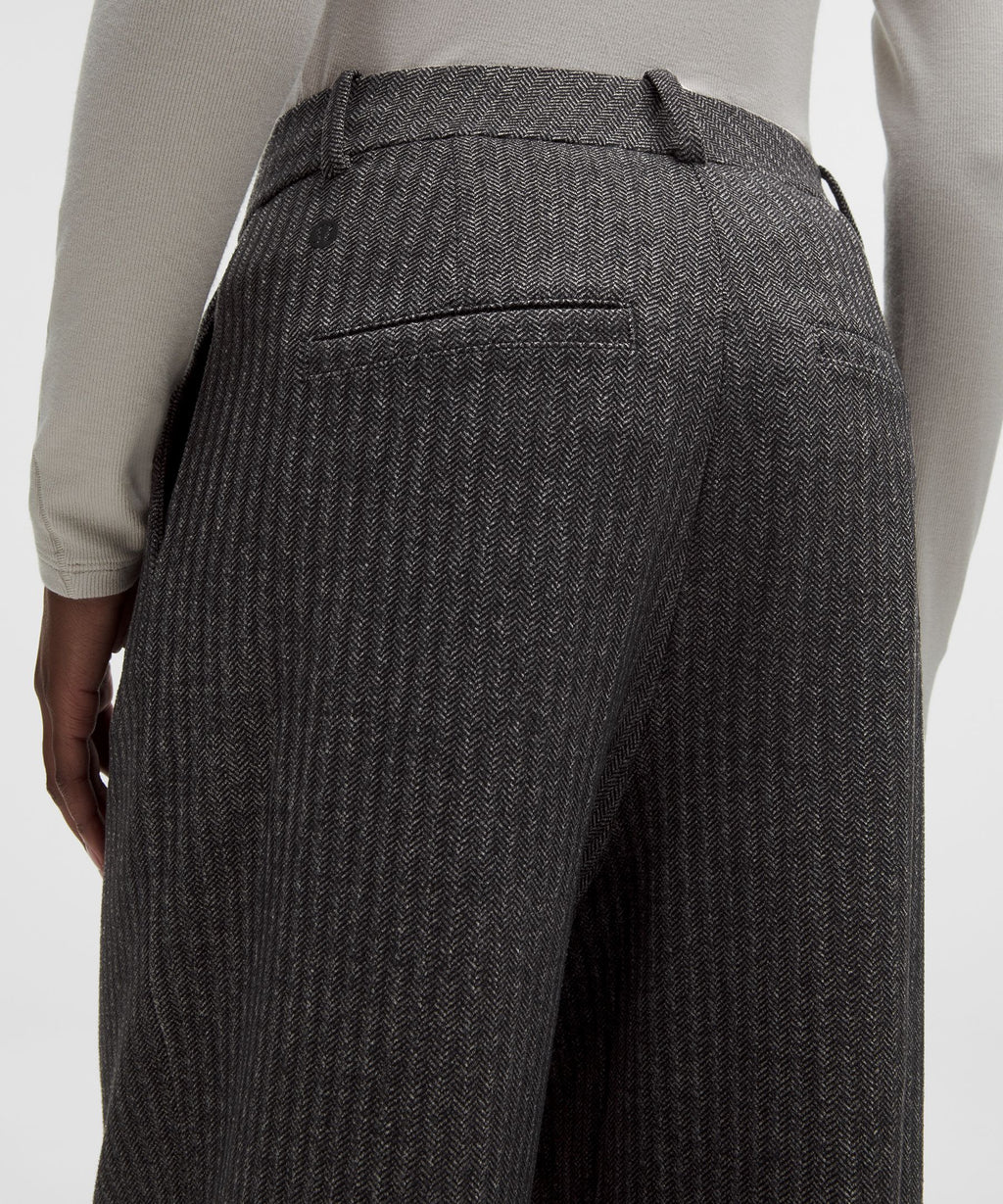 Daydrift High-Rise Wide-Leg Trouser RegularHerringbone