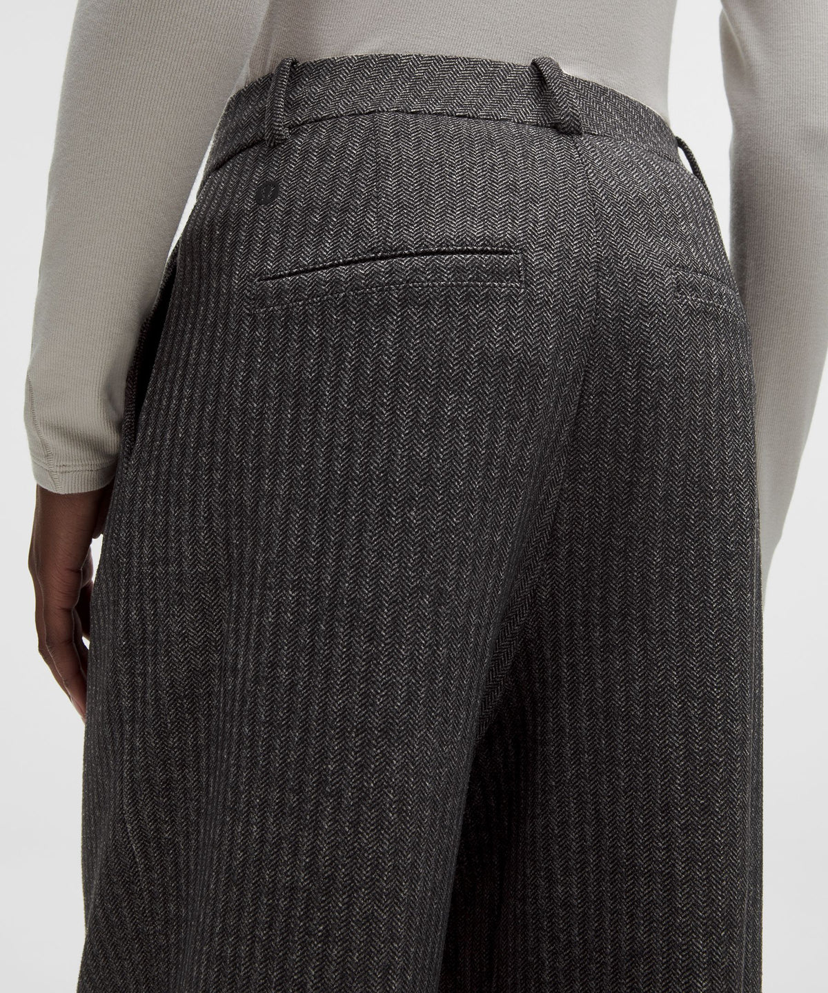 Daydrift High-Rise Wide-Leg Trouser RegularHerringbone