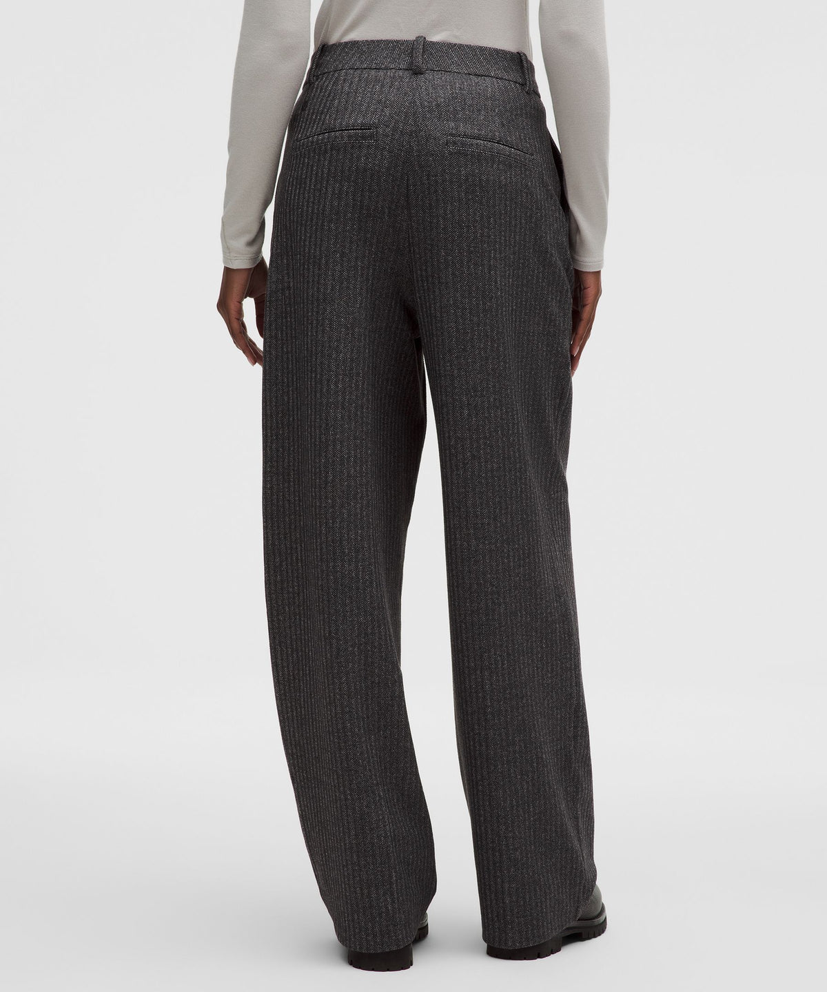 Daydrift High-Rise Wide-Leg Trouser ShortHerringbone