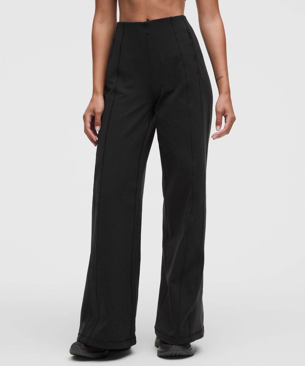 Define High-Rise Wide-Leg PantLuon