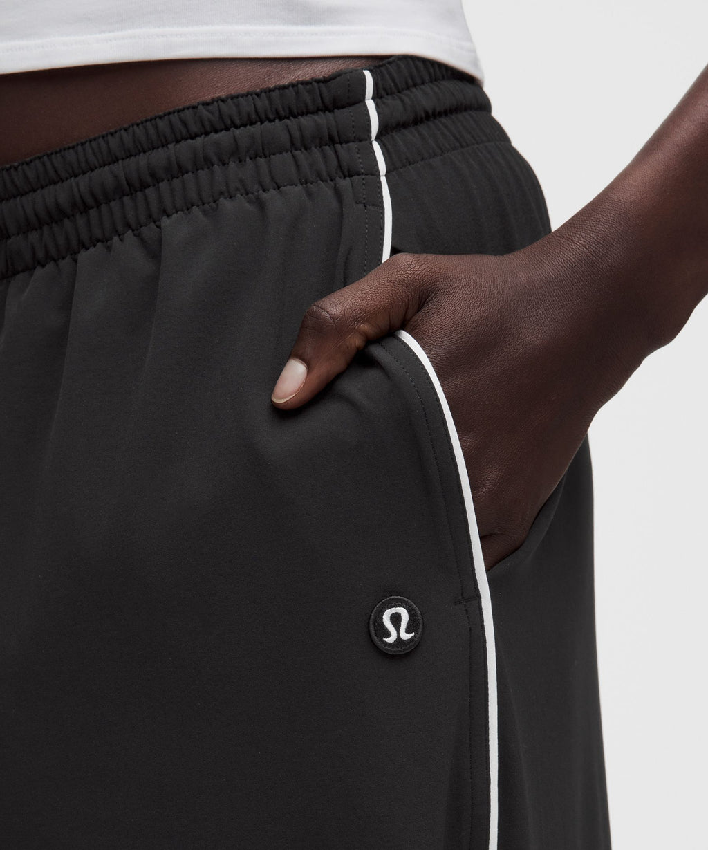 Court Rival Wide-Leg Track Pant RegularStitched Logo