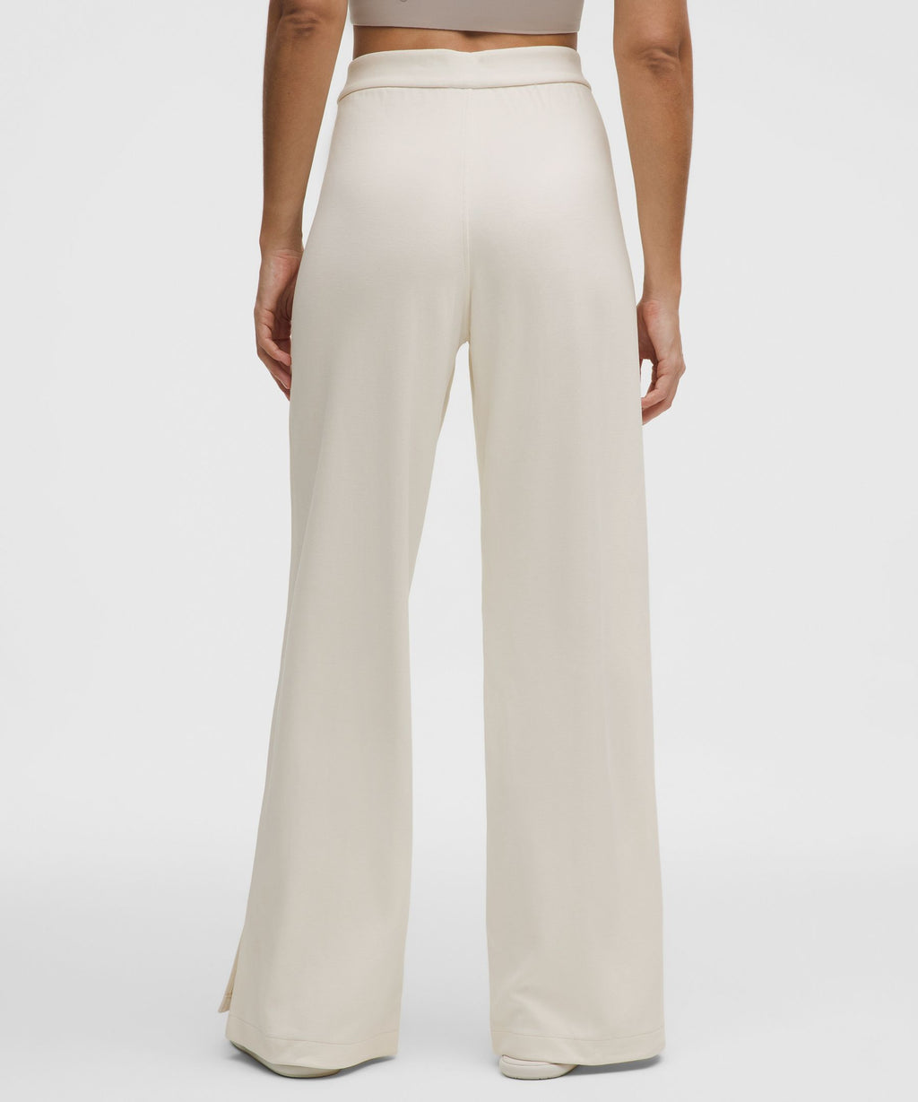 Softstreme High-Rise Wide-Leg Pique PantRegular