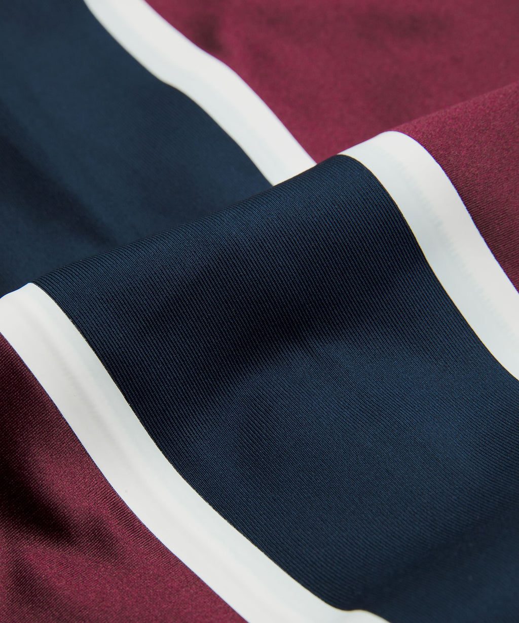 Satin Shine High-Rise Tight 25"Stripe
