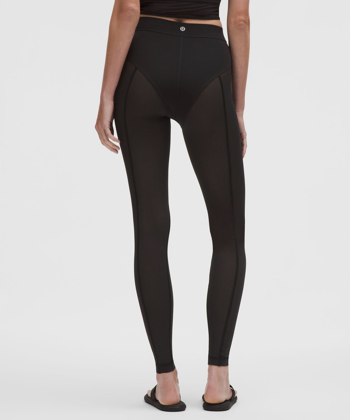 Nulu High-Rise Mesh-Leg Tight 28"