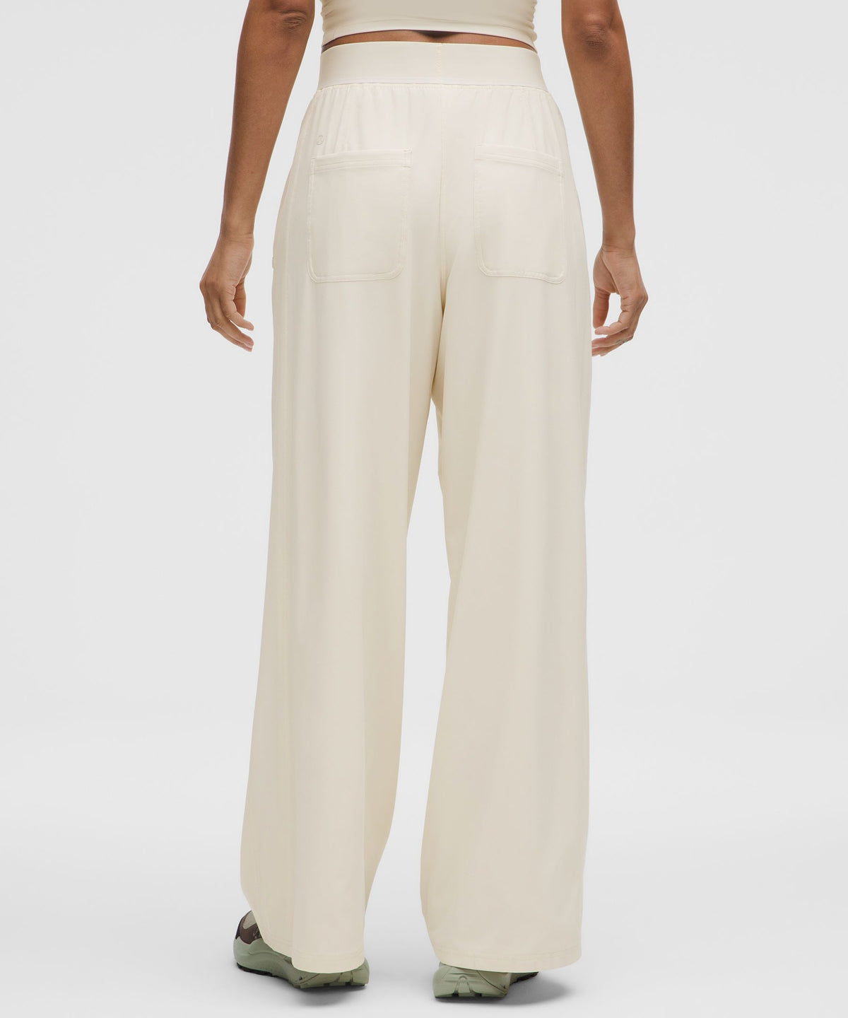 Swift High-Rise Wide-Leg PantLogo Waistband