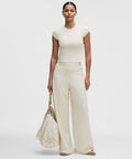 Swift High-Rise Wide-Leg PantLogo Waistband