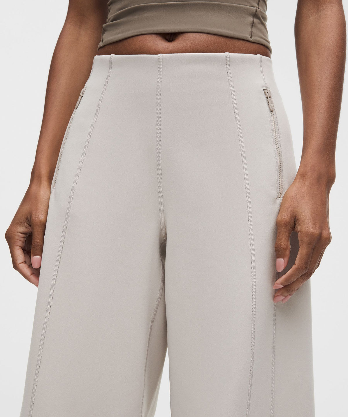 Define High-Rise Wide-Leg PantLuon