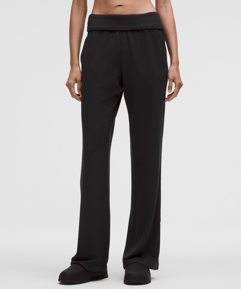 BeCalm Mid-Rise Flared Pant
