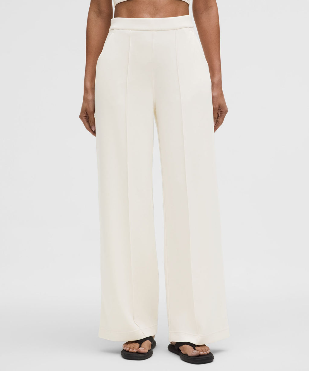 Softstreme Pintuck High-Rise Wide-Leg PantRegular