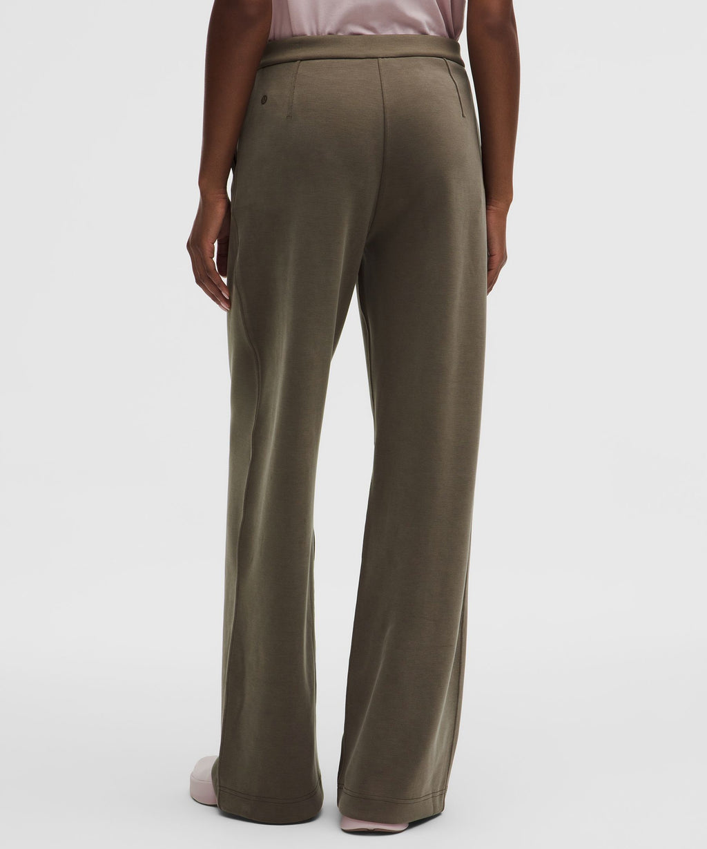 Softstreme Pintuck High-Rise Wide-Leg PantRegular