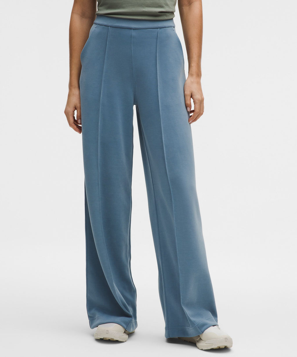 Softstreme Pintuck High-Rise Wide-Leg PantRegular