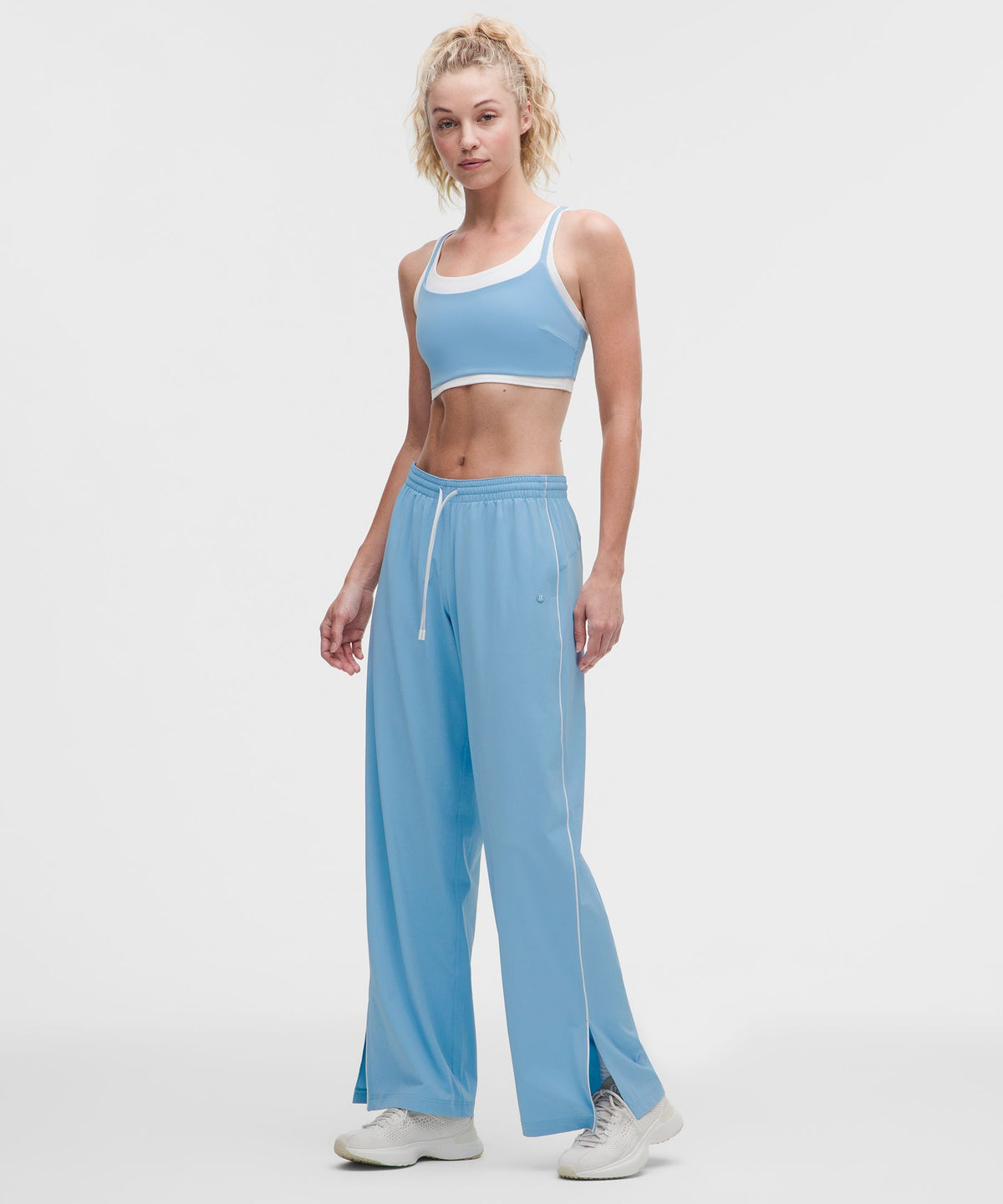 Court Rival Wide-Leg Track Pant RegularContrast Drawcord