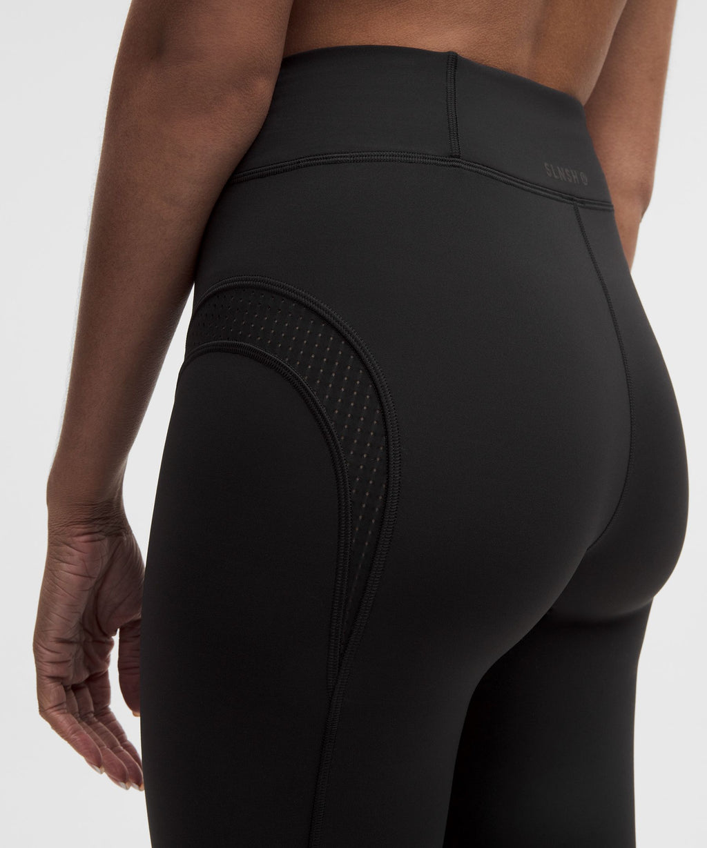 Mesh Panelled High-Rise Tight 28"SLNSH Collection