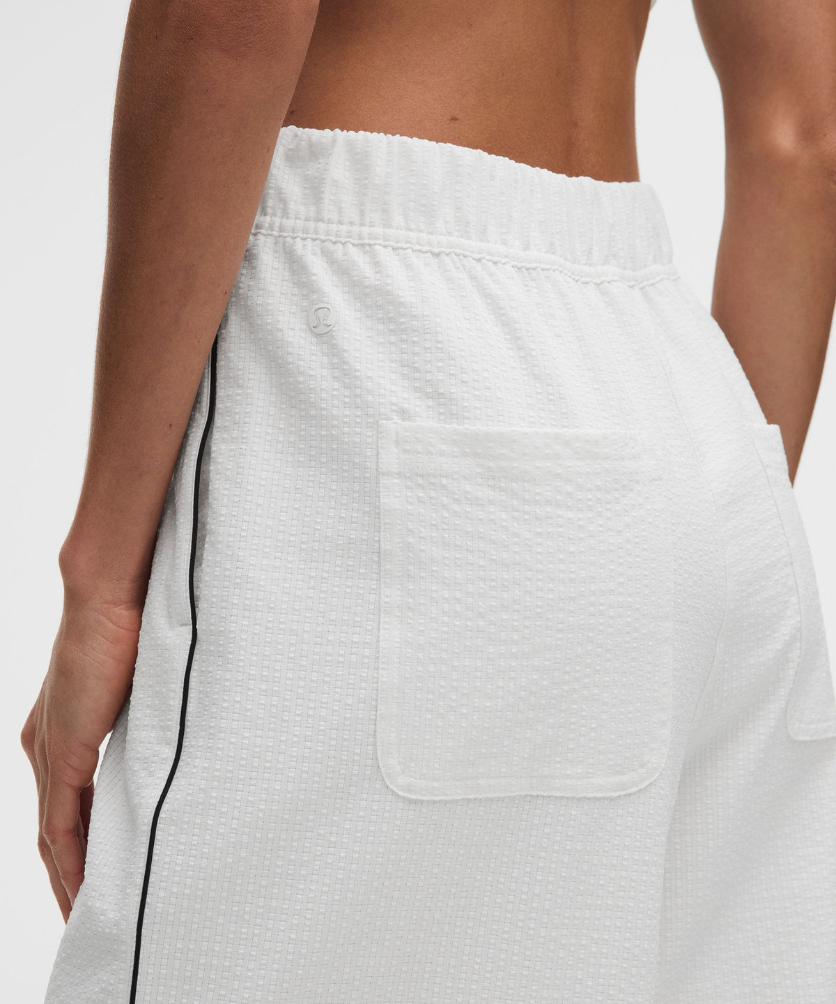 Seersucker WovenAir High-Rise Pleated PantRegular