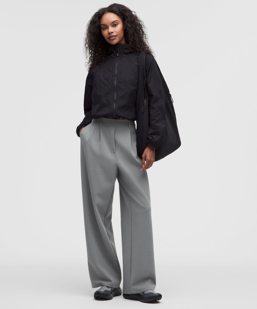 Daydrift High-Rise Wide-Leg Trouser ShortTwill