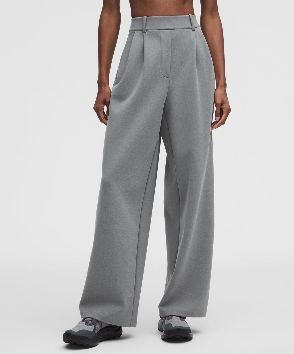Daydrift High-Rise Wide-Leg Trouser ShortTwill