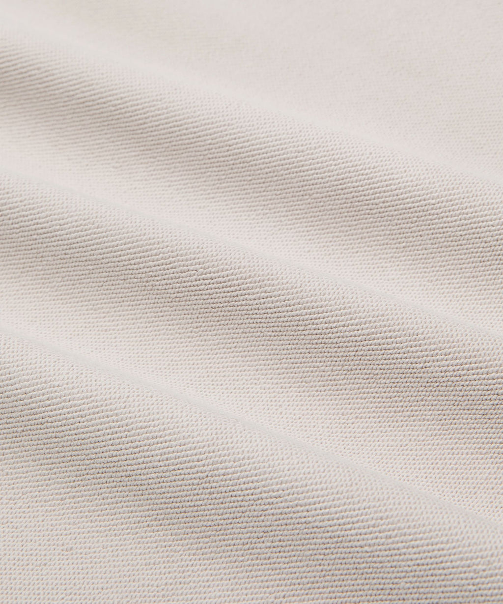 French Terry Mid-Rise Wide-Leg Pant