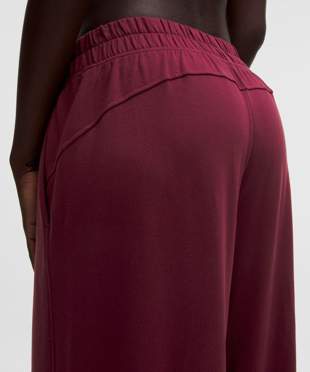 BeCalm Mid-Rise Wide-Leg Pant