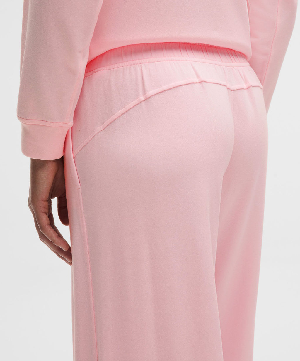BeCalm Mid-Rise Wide-Leg Pant