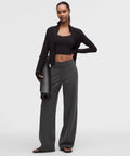 Groove High-Rise Wide-Leg PantShort