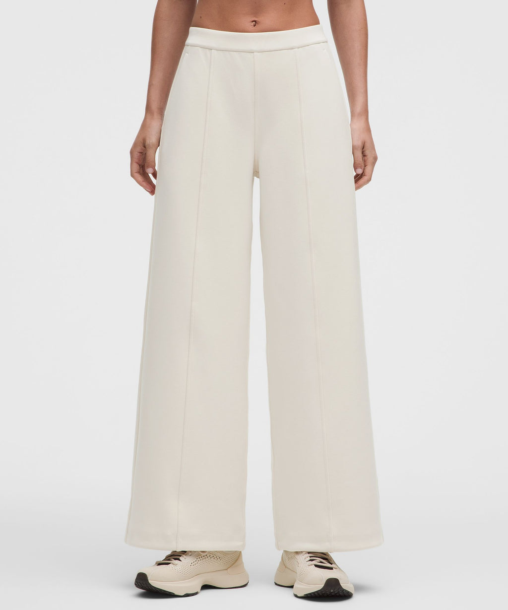 Smooth Spacer High-Rise Wide-Leg PantRegular