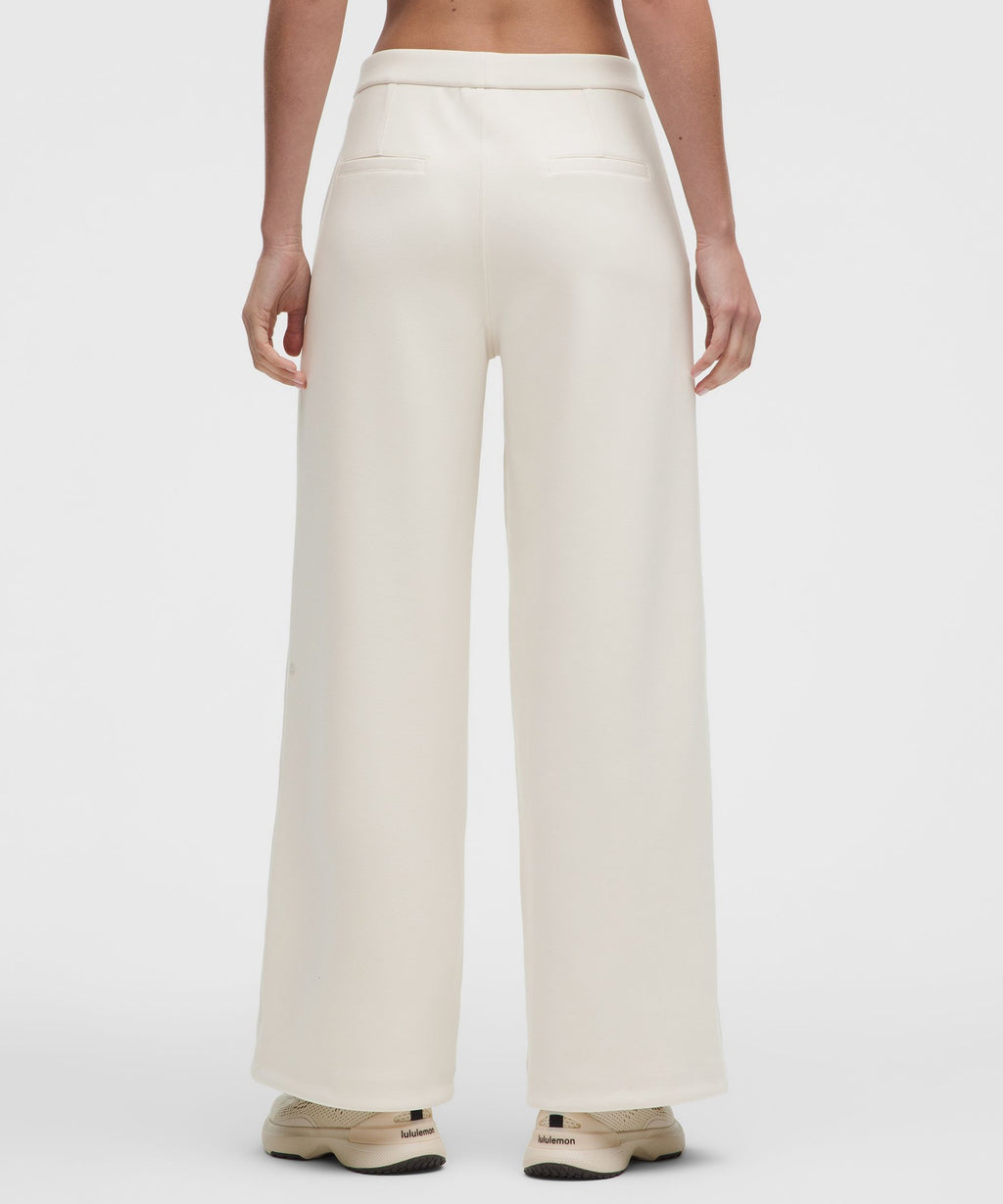 Smooth Spacer High-Rise Wide-Leg PantRegular