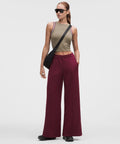 Smooth Spacer High-Rise Wide-Leg PantRegular