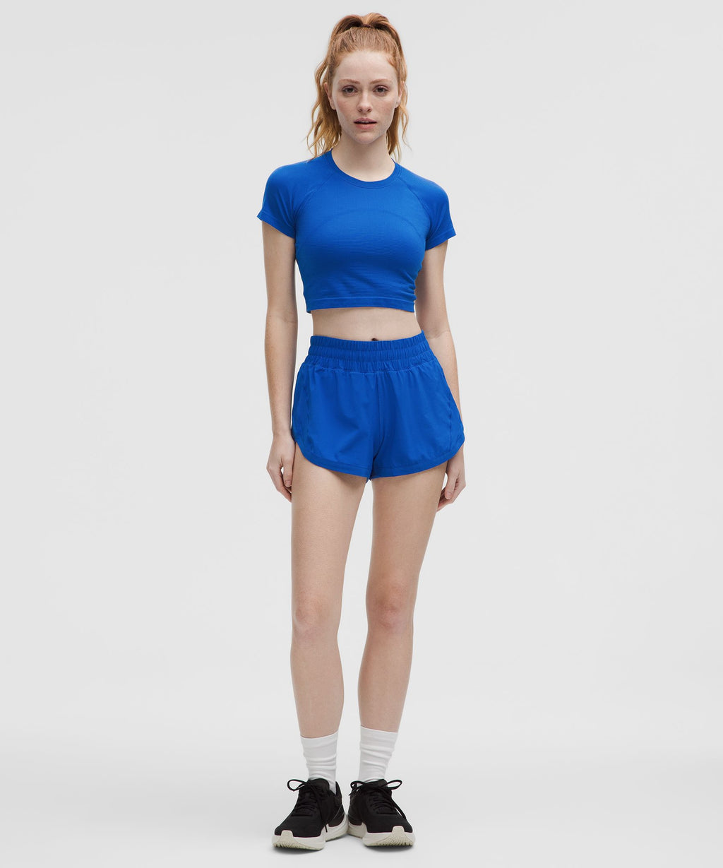Track That High-Rise Lined Short 3"