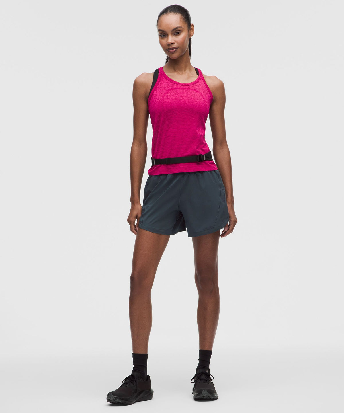 Track That High-Rise Lined Short 5"