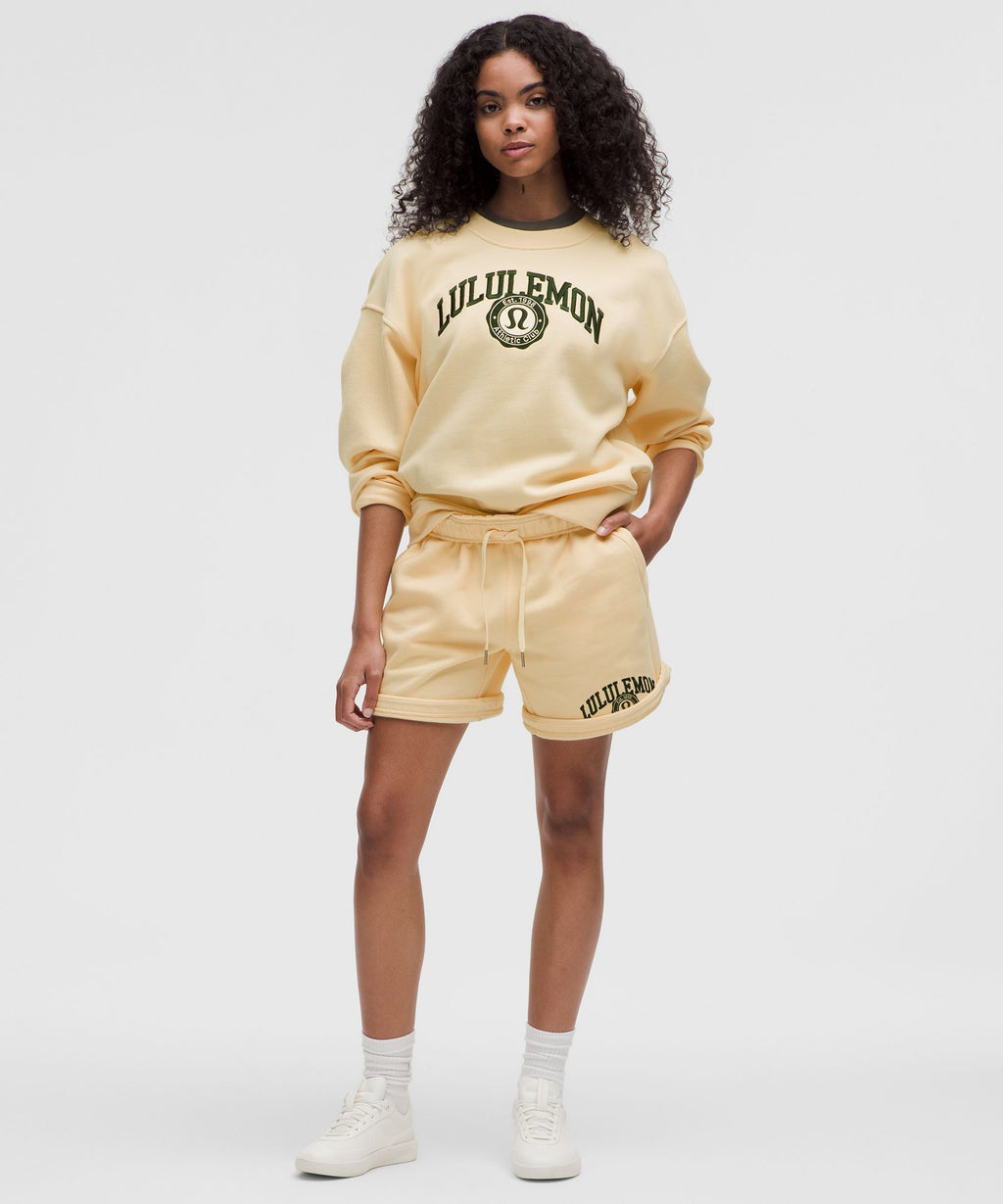 Scuba Mid-Rise Oversized Short 7"Graphic