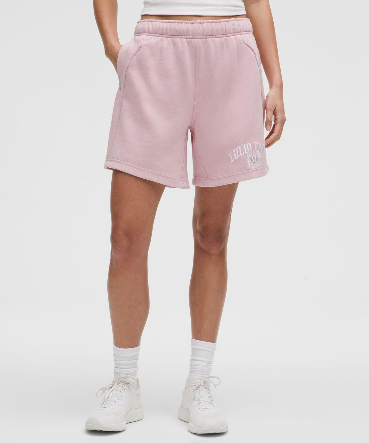Scuba Mid-Rise Oversized Short 7"Graphic