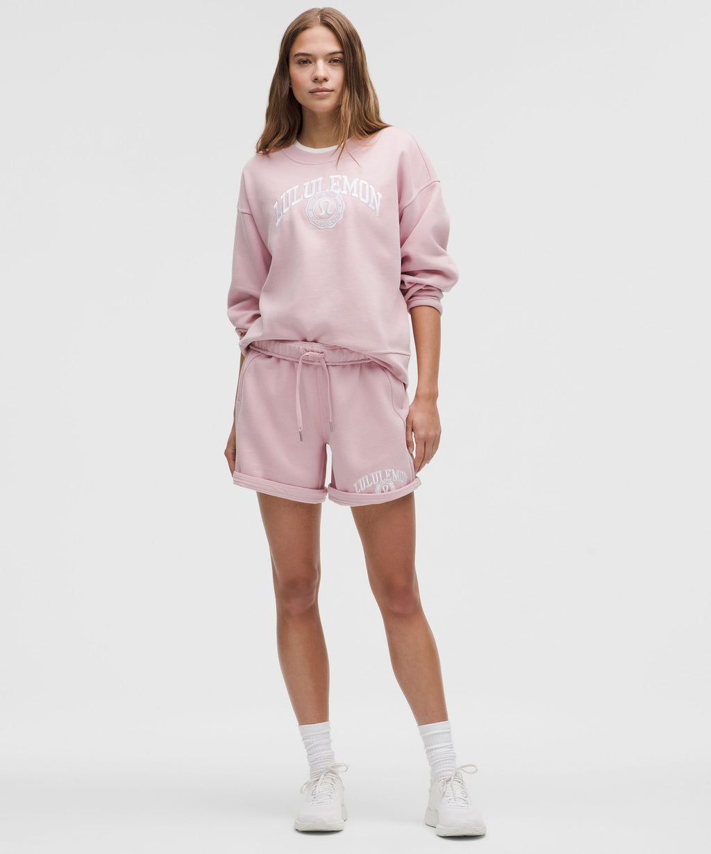 Scuba Mid-Rise Oversized Short 7"Graphic