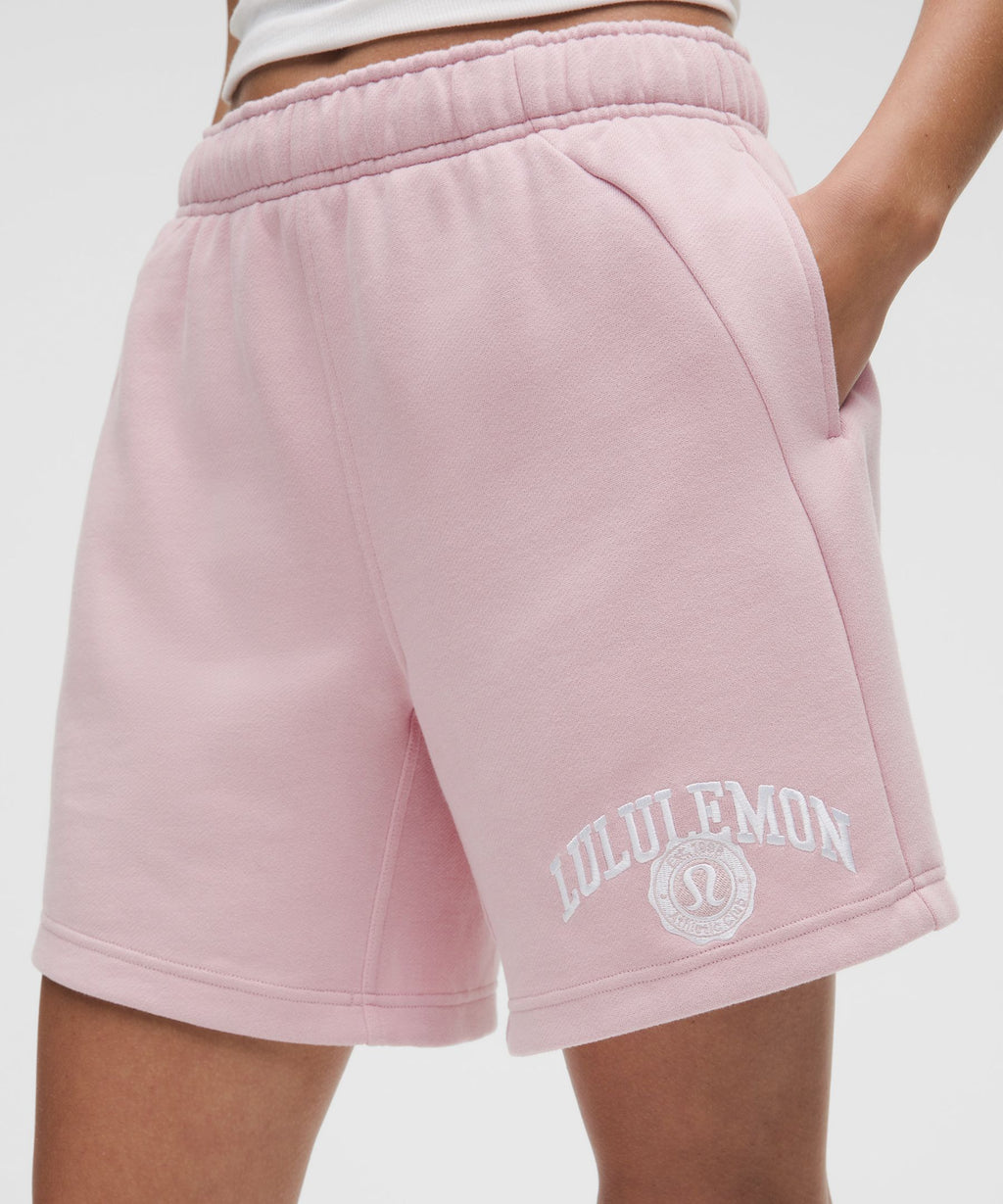Scuba Mid-Rise Oversized Short 7"Graphic