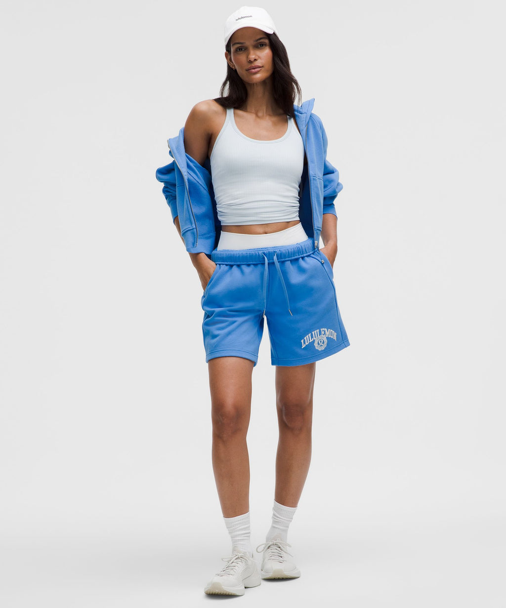 Scuba Mid-Rise Oversized Short 7"Graphic
