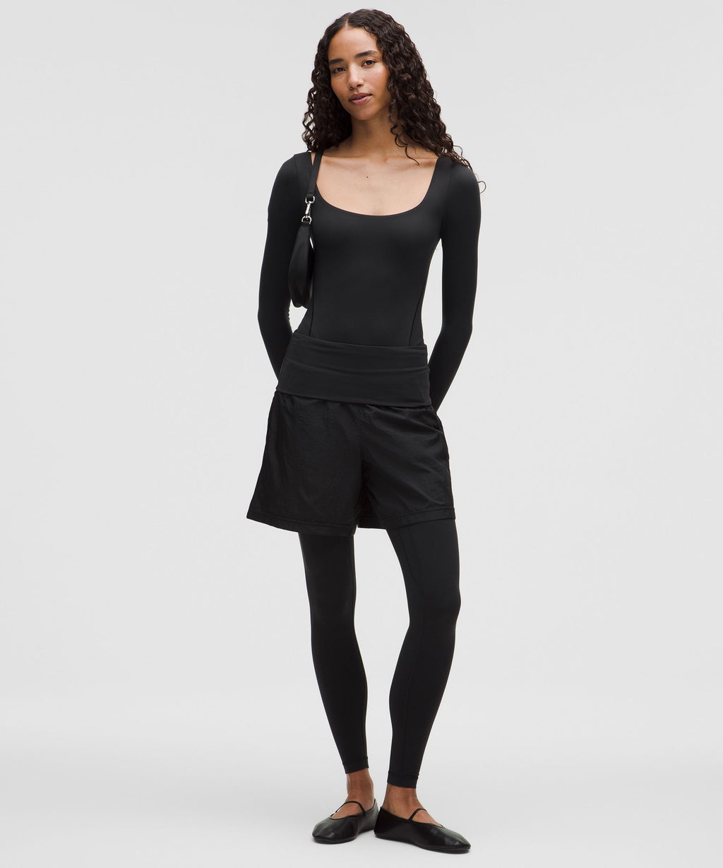 Lightweight Foldover-Waist Short 7"