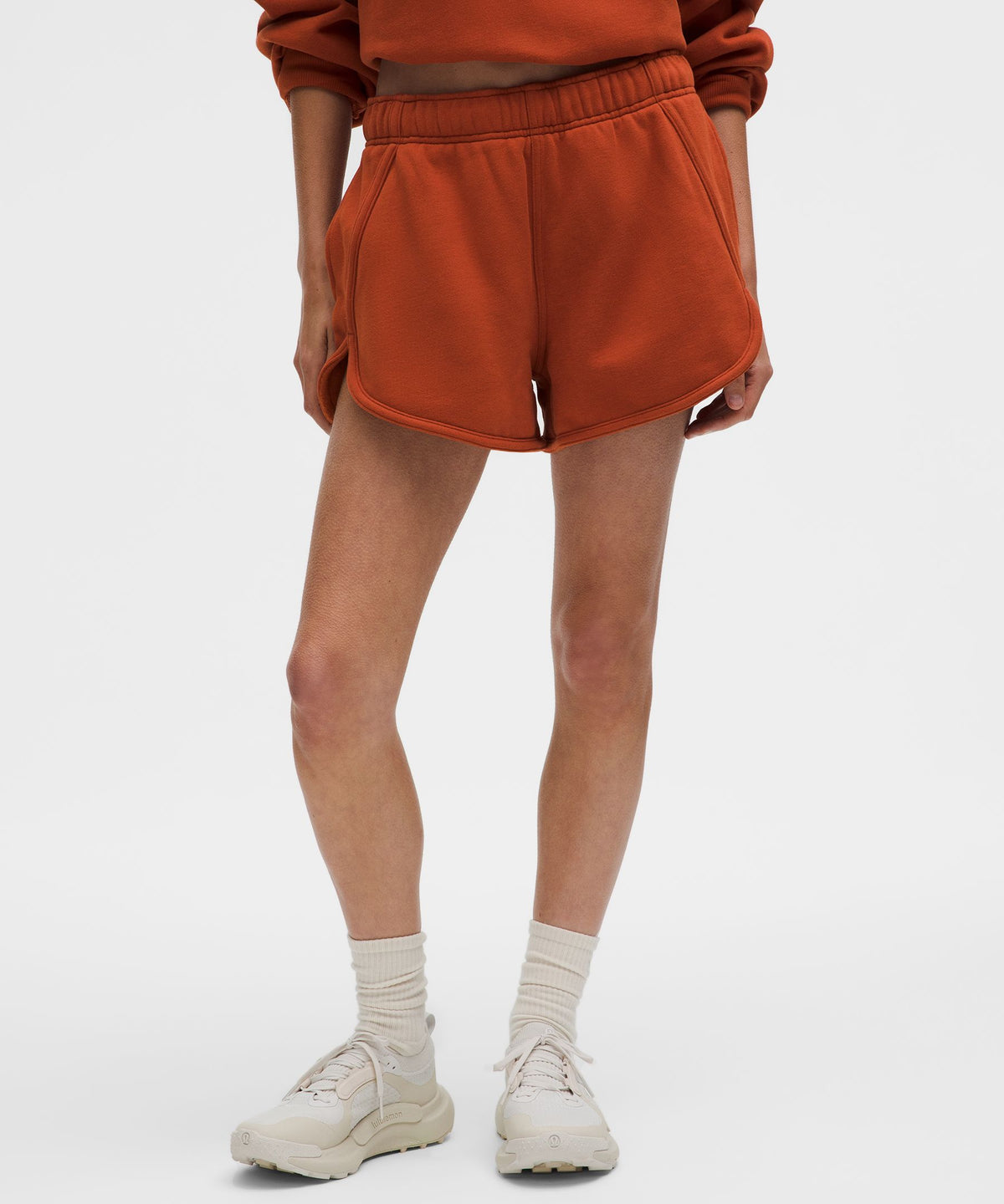 Scuba Mid-Rise Oversized Short 3"Trim