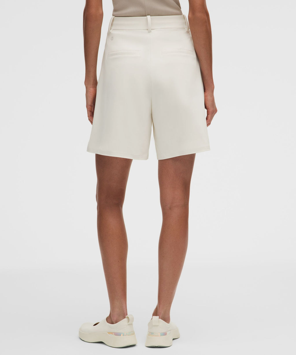 Daydrift Pleated High-Rise Short 7"