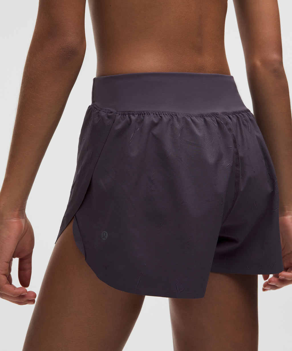 Fast and Free High-Rise Split Short 3"Crinkle