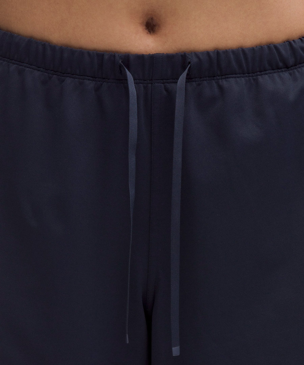 Striped Baggy Low-Rise Track Short 9.5"