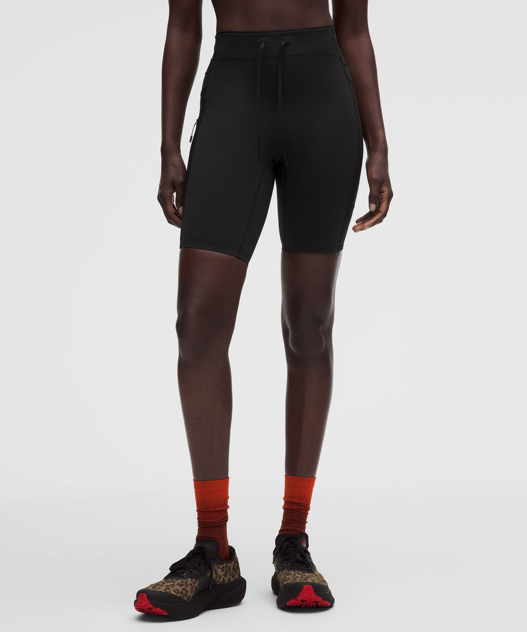 No Line High-Rise Running Short 8"