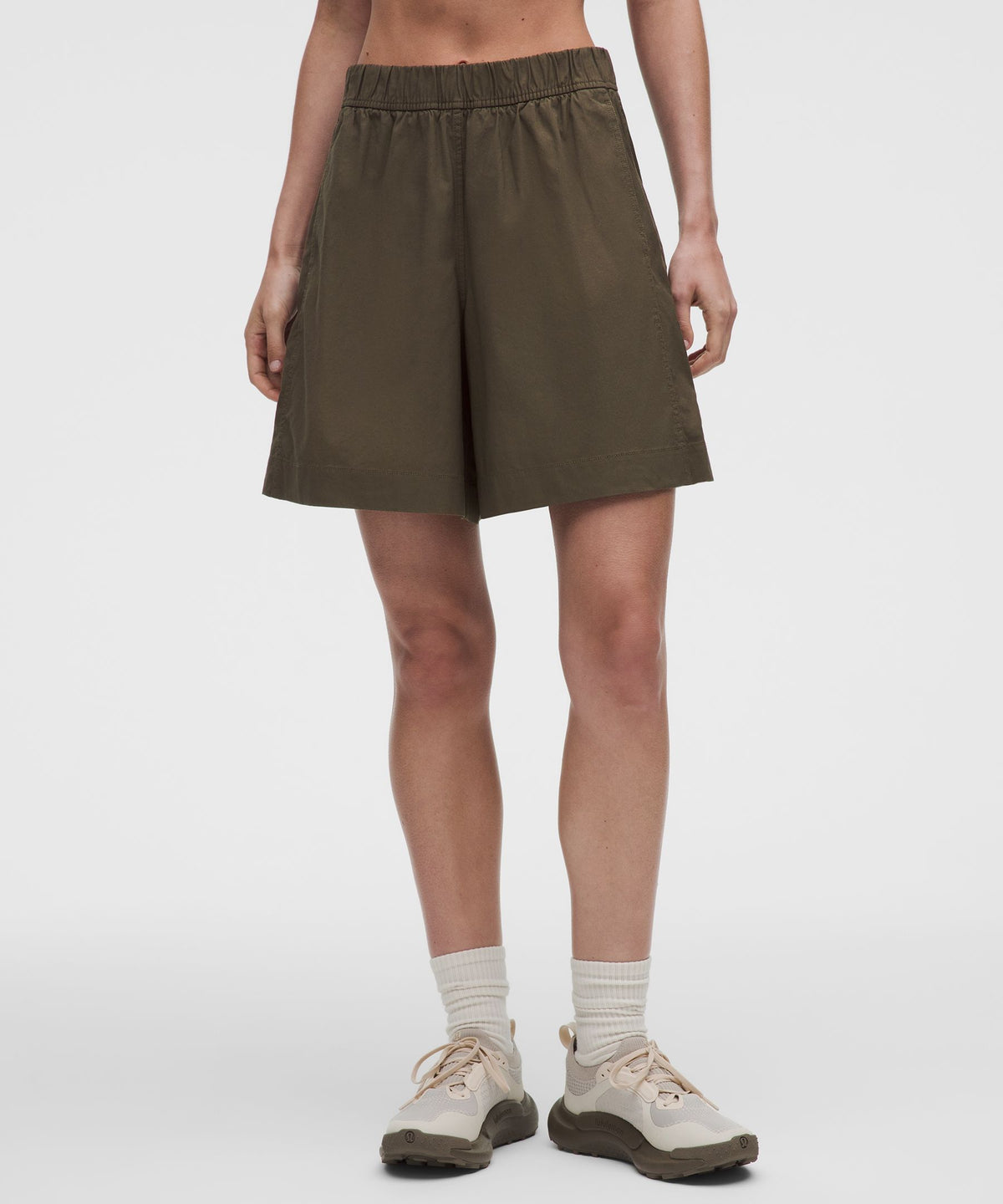 LuluLinen High-Rise Relaxed-Fit Short 7"