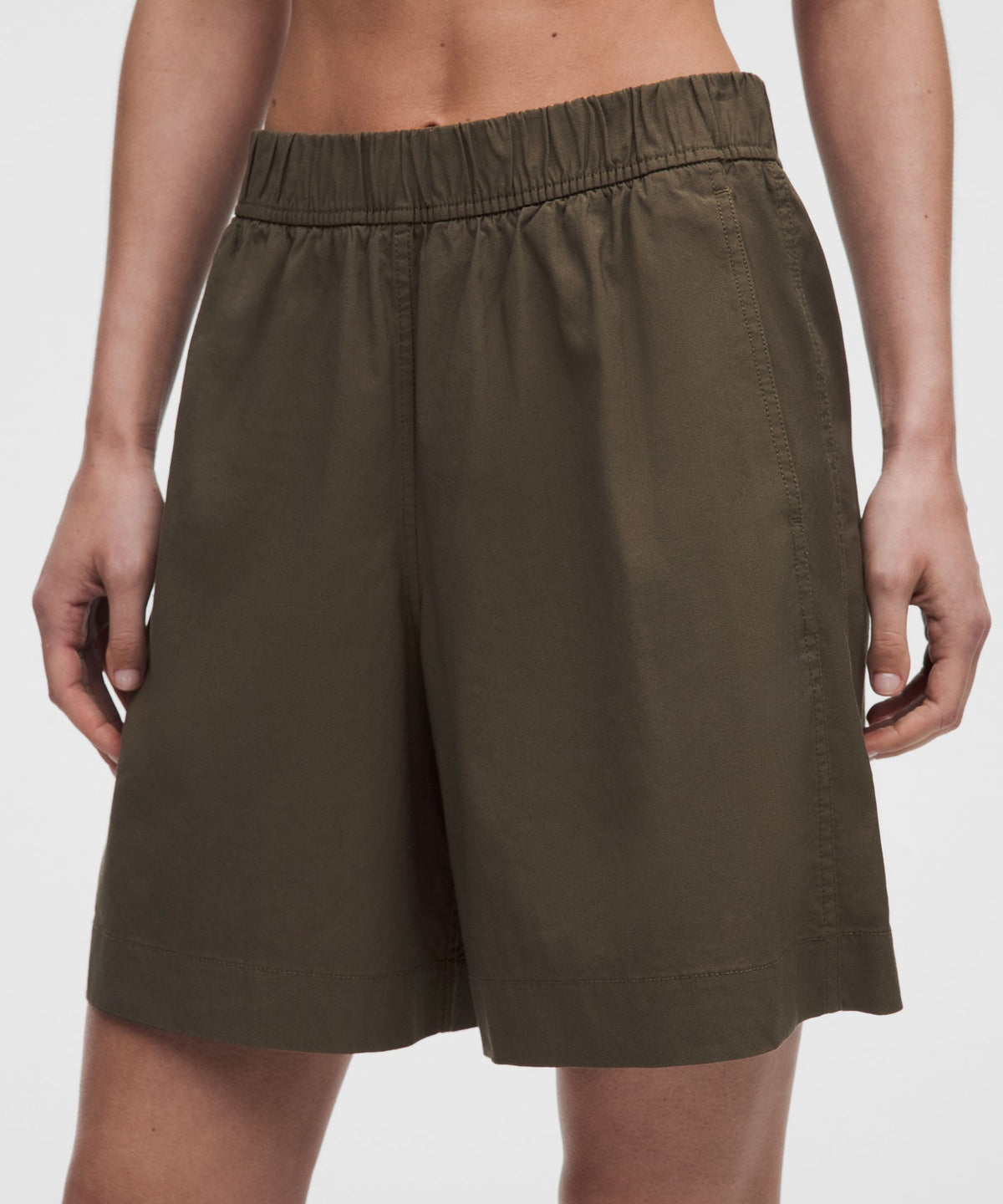 LuluLinen High-Rise Relaxed-Fit Short 7"