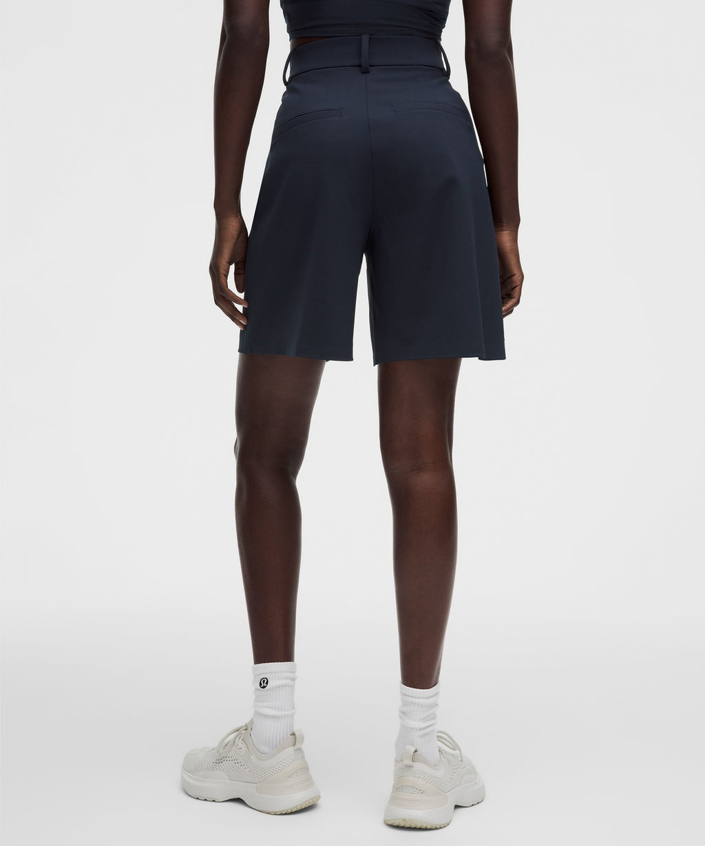 Daydrift Pleated High-Rise Short 7"