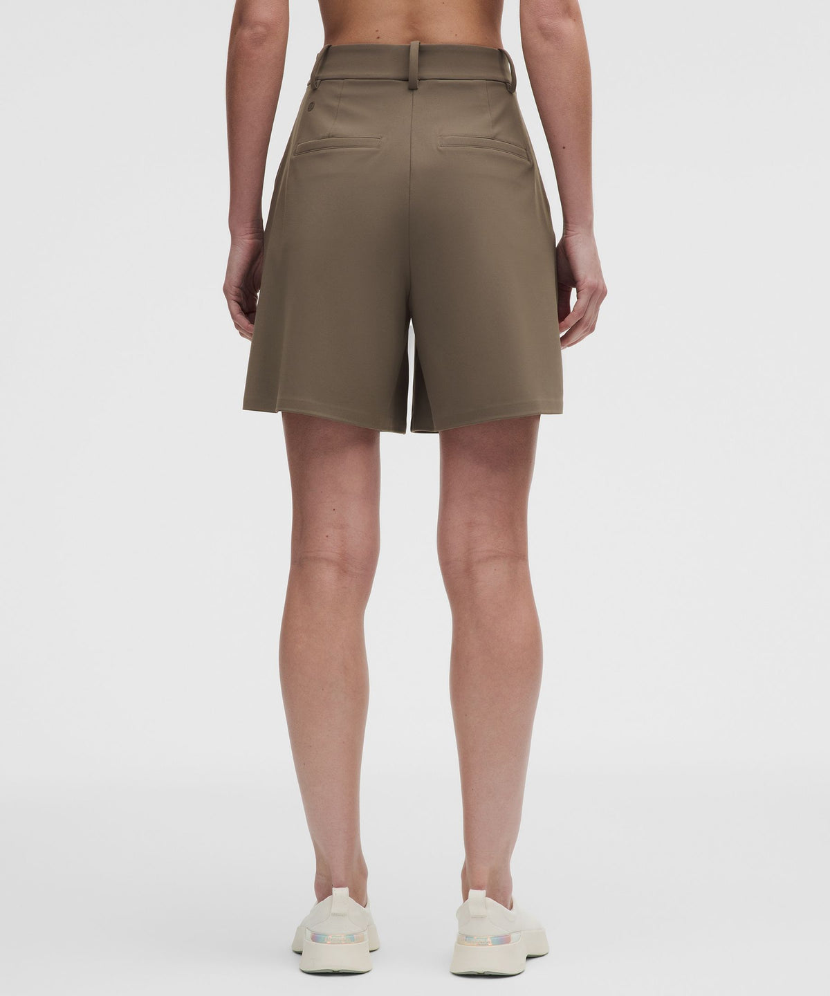 Daydrift Pleated High-Rise Short 7"
